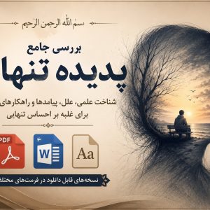بررسی جامع پدیده تنهایی | تحقیق